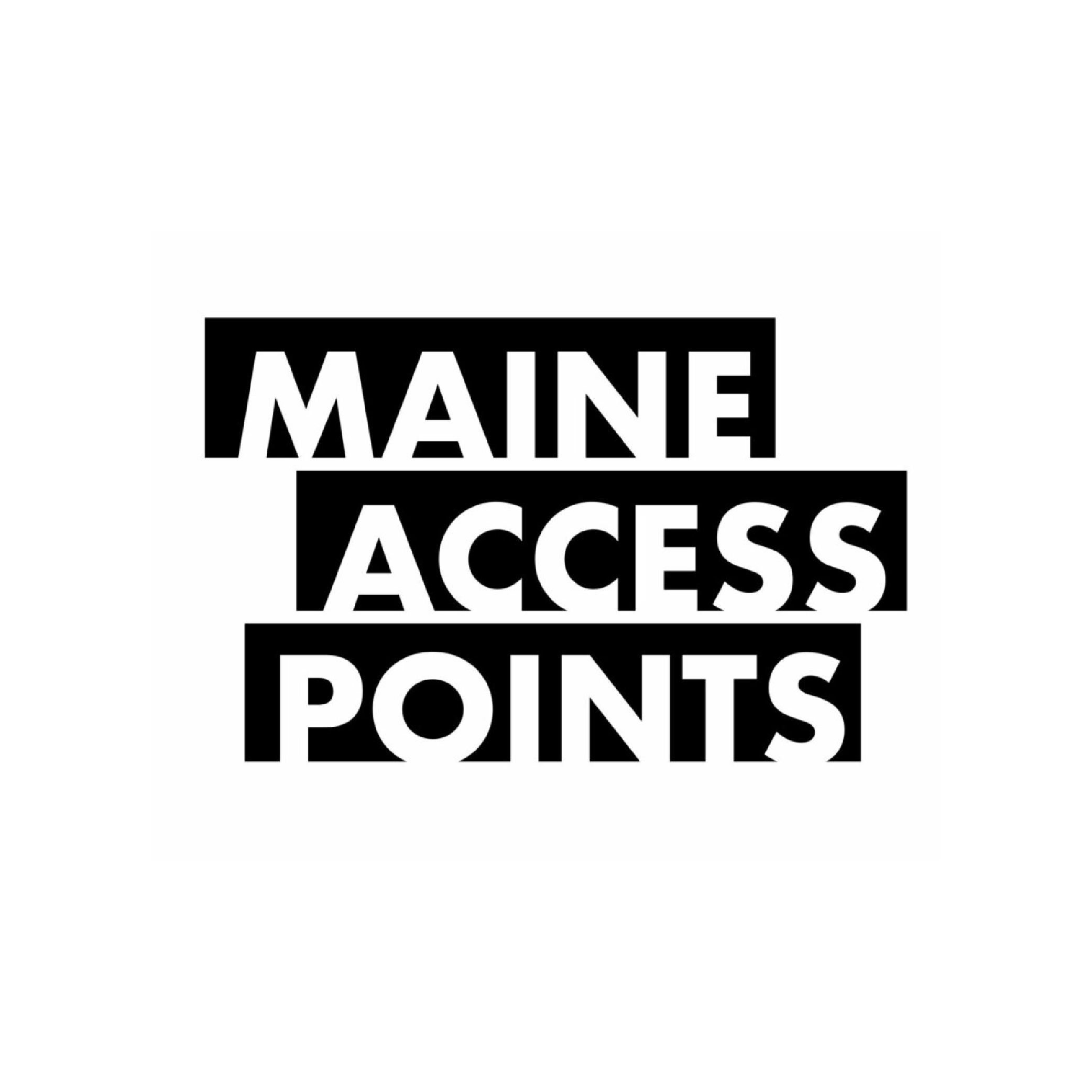 Logotipo de los puntos de acceso de Maine