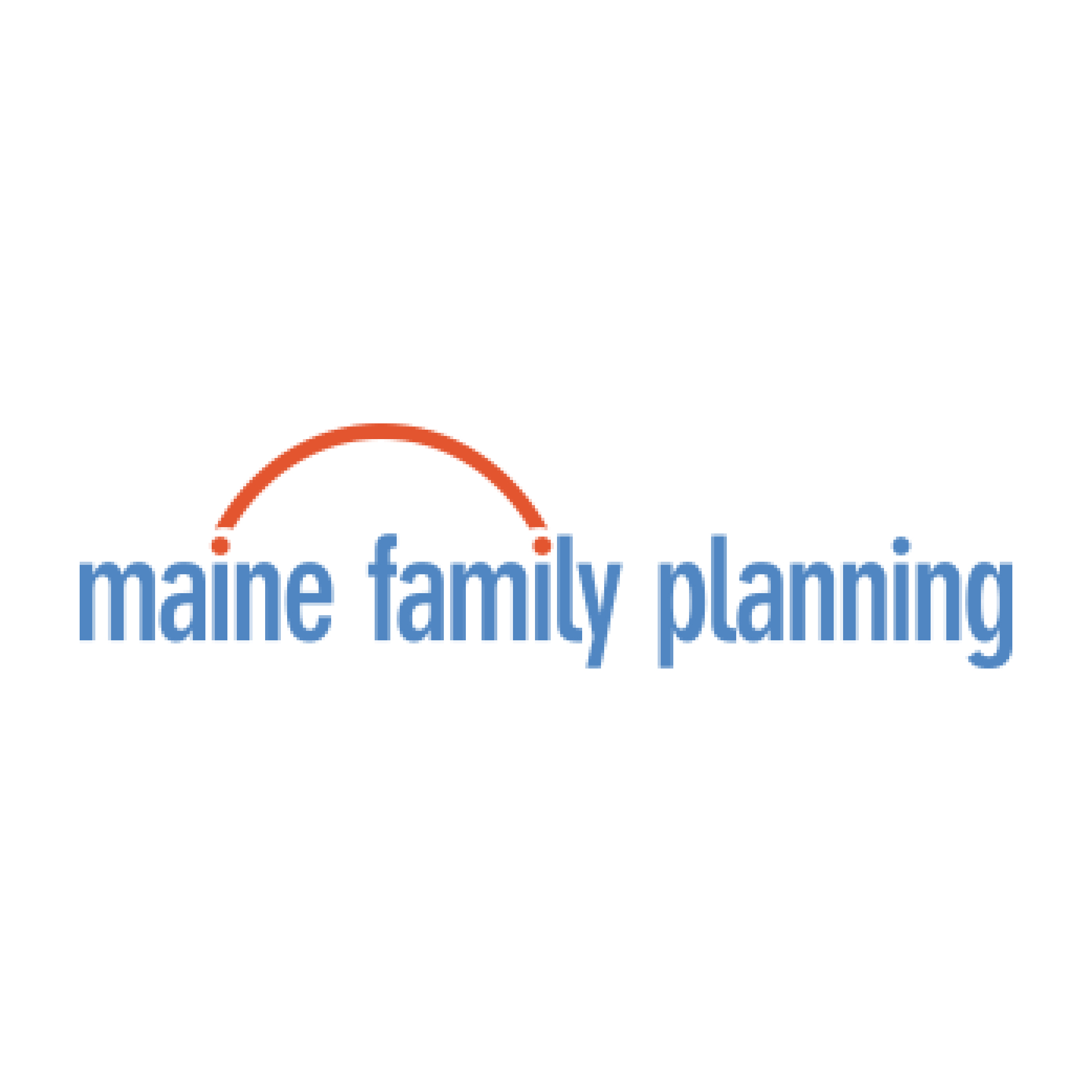 Logotipo de planificación familiar de Maine