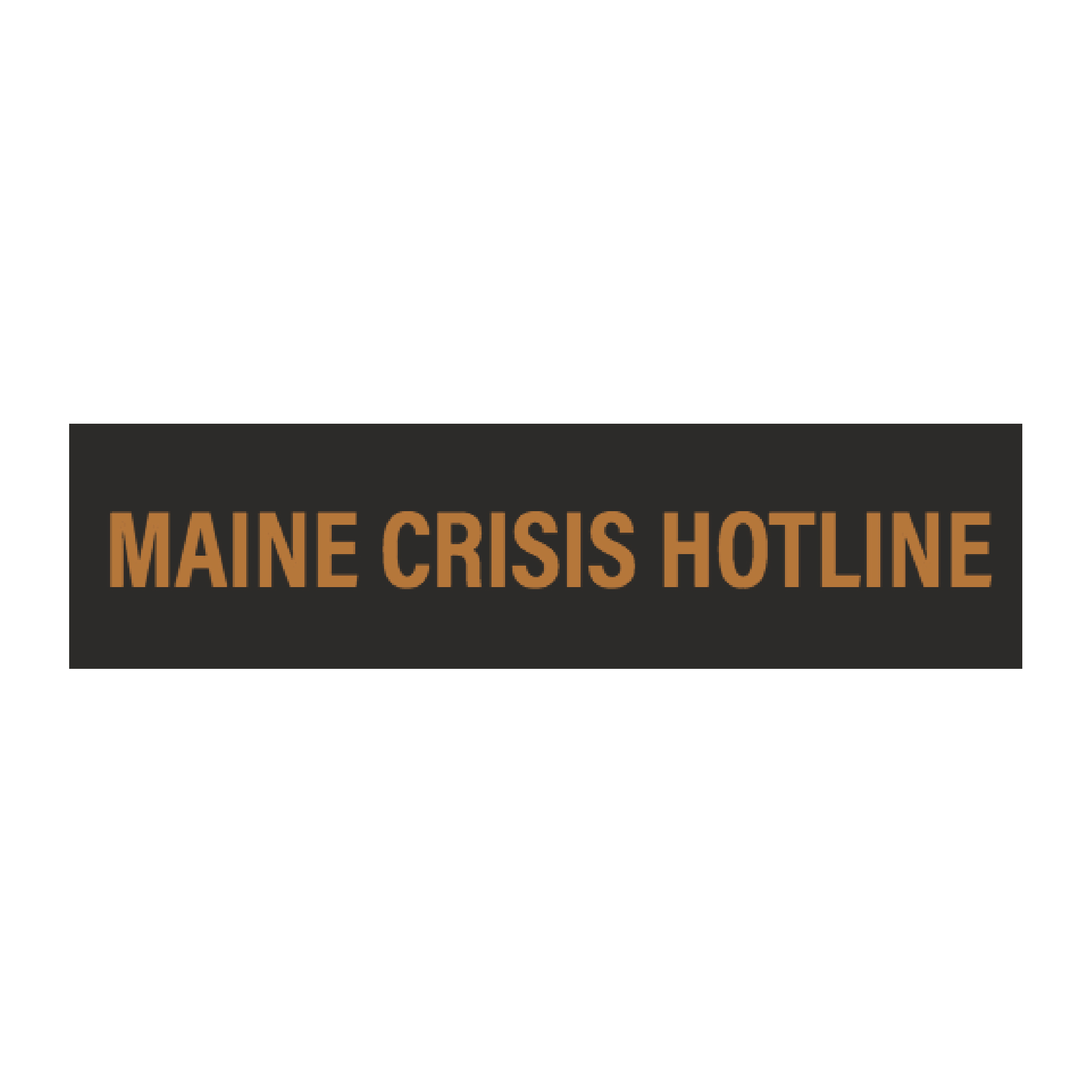 Maine Crisis Hotline logo