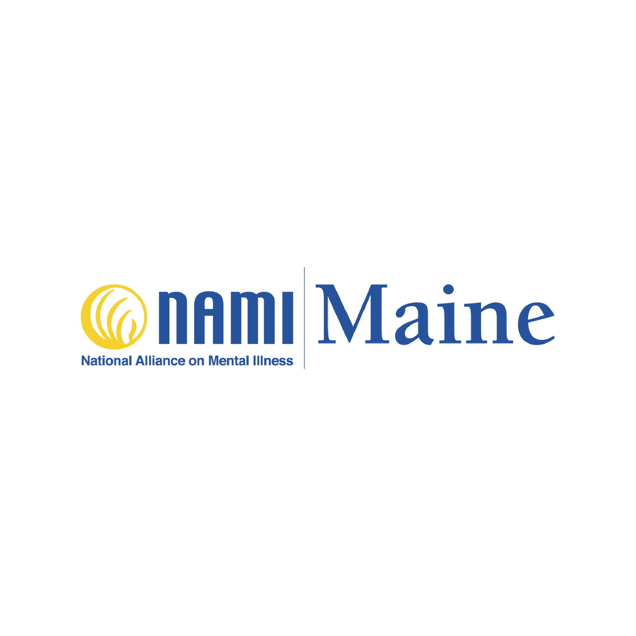 Logotipo de la Alianza Nacional de Enfermedades Mentales de Maine