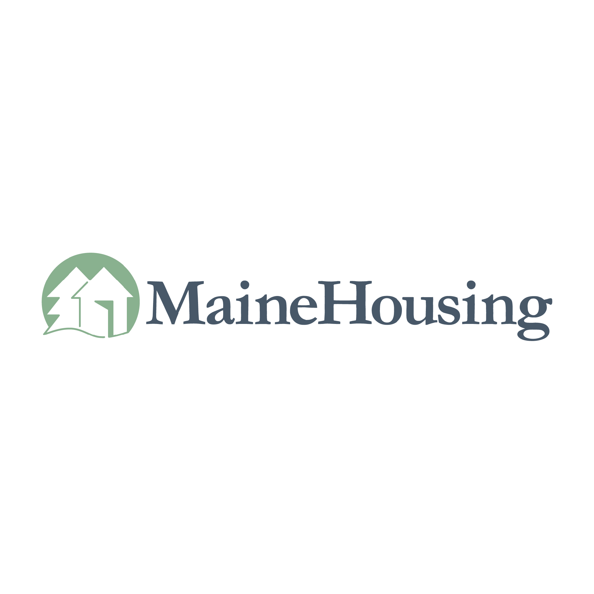 Logotipo de MaineHousing